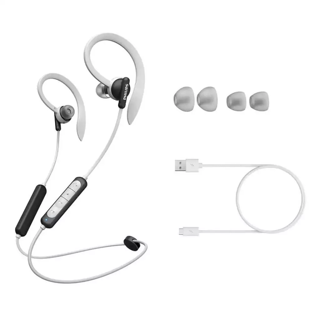 Наушники Philips TAA4205 In-ear IPX5 Wireless Mic White (TAA4205BK/00) - 6 Наушники Philips TAA4205 In-ear IPX5 Wireless Mic White (TAA4205BK/00) - 6
