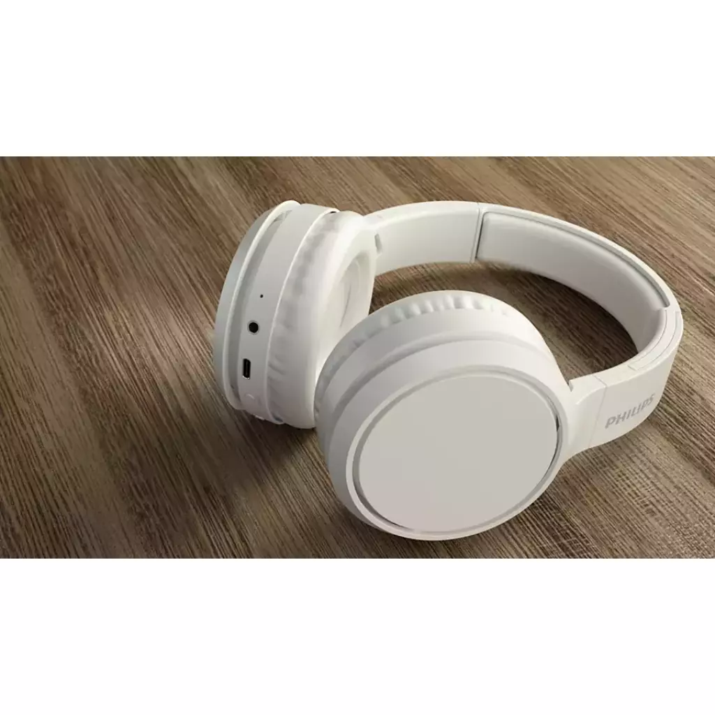 Наушники Philips TAH5205 Over-ear ANC Wireless Mic White (TAH5205WT/00) - 10