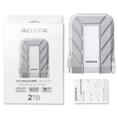 Внешний жесткий диск 2.5" 2TB ADATA (AHD710AP-2TU31-CWH) - 4 Внешний жесткий диск 2.5" 2TB ADATA (AHD710AP-2TU31-CWH) - 4