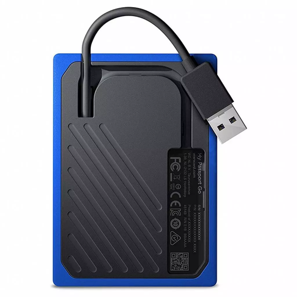 Внешний жесткий диск 2.5" 2TB My Passport Go WD (WDBMCG0020BBT--WESN) - 3 Внешний жесткий диск 2.5" 2TB My Passport Go WD (WDBMCG0020BBT--WESN) - 3