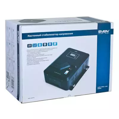 Стабилизатор Sven AVR PRO 5000 LCD (00380029) - 3 Стабилизатор Sven AVR PRO 5000 LCD (00380029) - 3