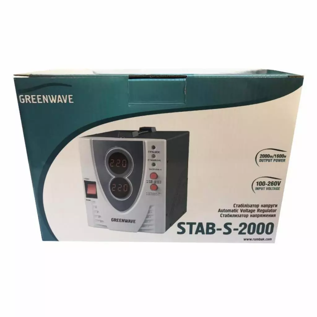 Стабилизатор Greenwave STAB-S-2000 (R0015297) - 4 Стабилизатор Greenwave STAB-S-2000 (R0015297) - 4