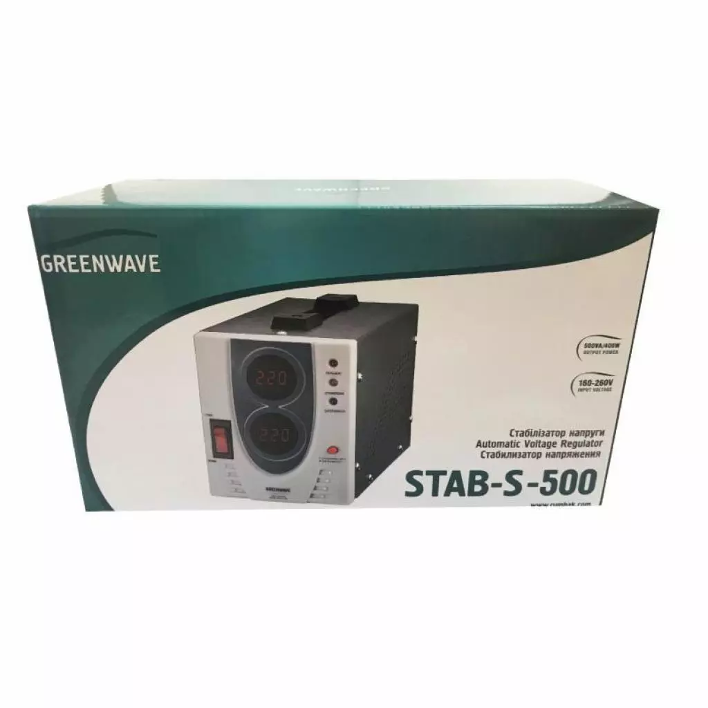 Стабилизатор Greenwave STAB-S-500 (R0015298) - 4 Стабилизатор Greenwave STAB-S-500 (R0015298) - 4