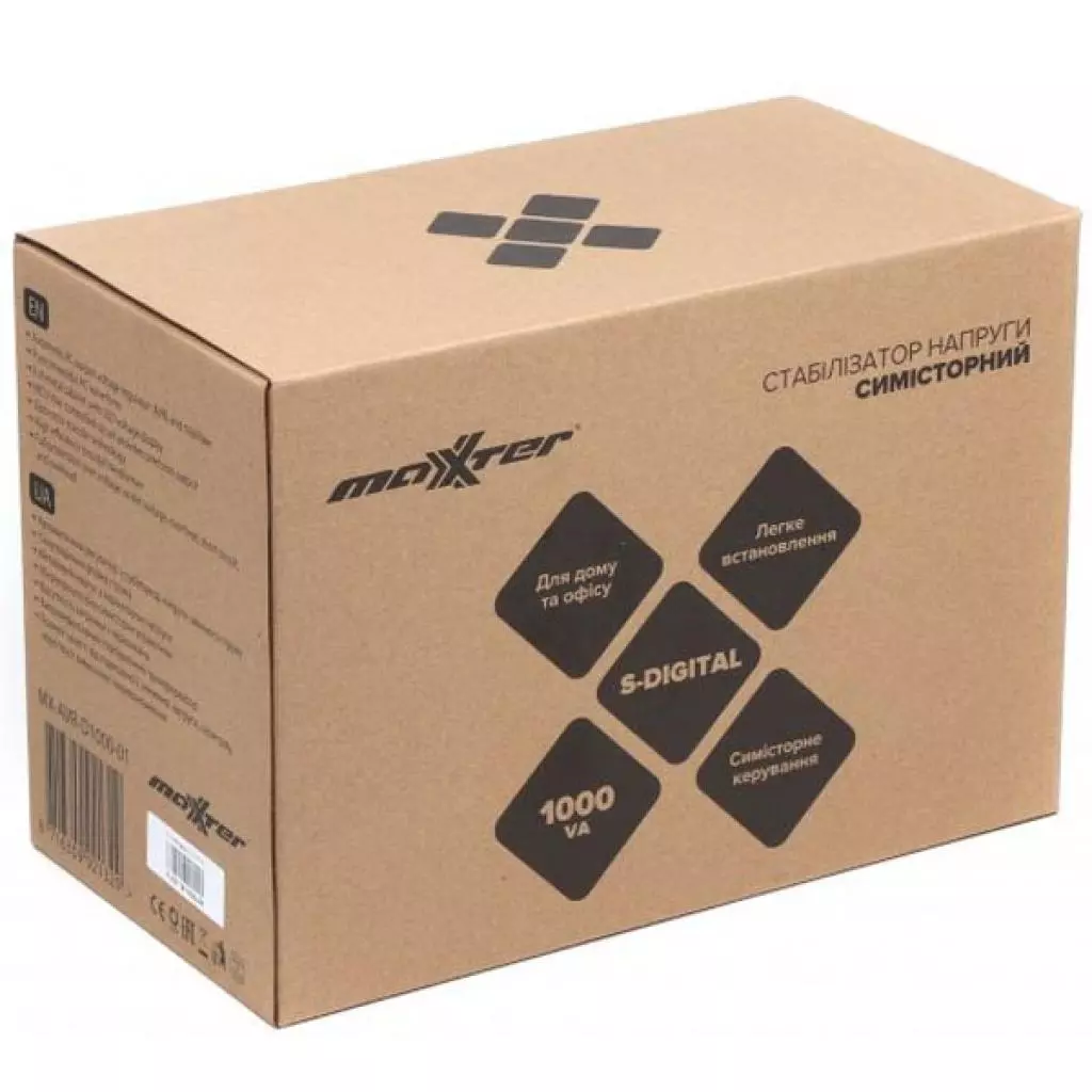 Стабилизатор Maxxter MX-AVR-D1000-01 - 2 Стабилизатор Maxxter MX-AVR-D1000-01 - 2