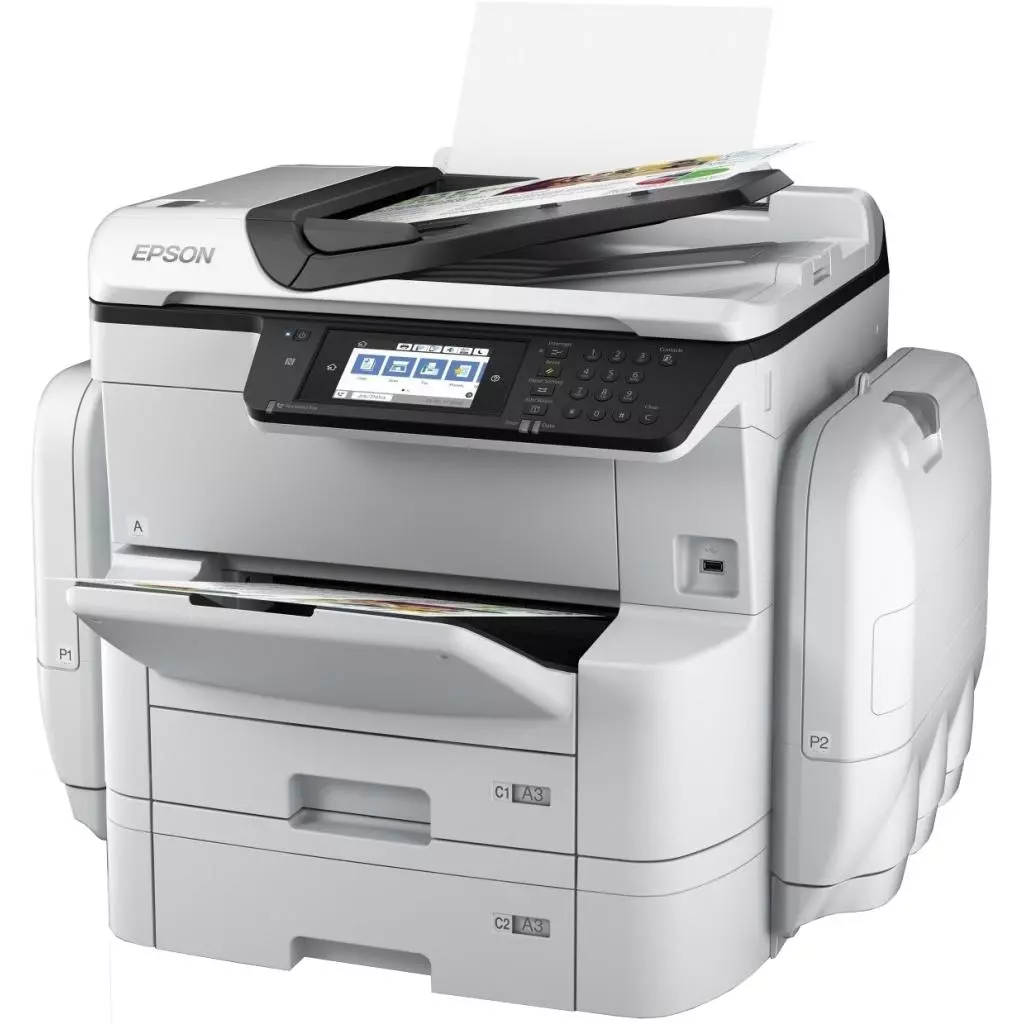 Многофункциональное устройство Epson WorkForce Pro WF-C869RDTWF с Wi-Fi (C11CF34401)