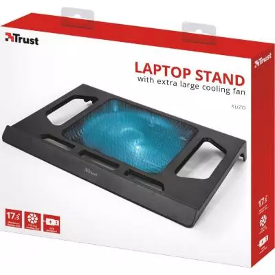 Подставка для ноутбука Trust Kuzo Laptop Cooling Stand with extra large fan (21905) - 7 Подставка для ноутбука Trust Kuzo Laptop Cooling Stand with extra large fan (21905) - 7
