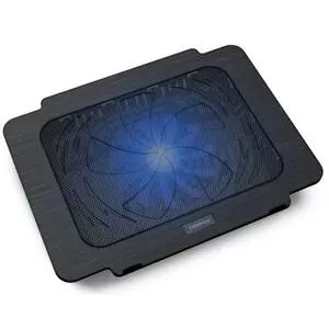 Подставка для ноутбука Omega Laptop Cooler pad BREEZE black fan USB (OMNCPK16)