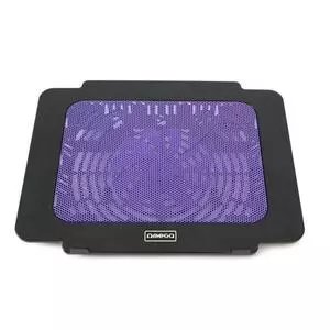 Подставка для ноутбука Omega Laptop Cooler pad BREEZE purple 14cm fan USB (OMNCPK16PU)
