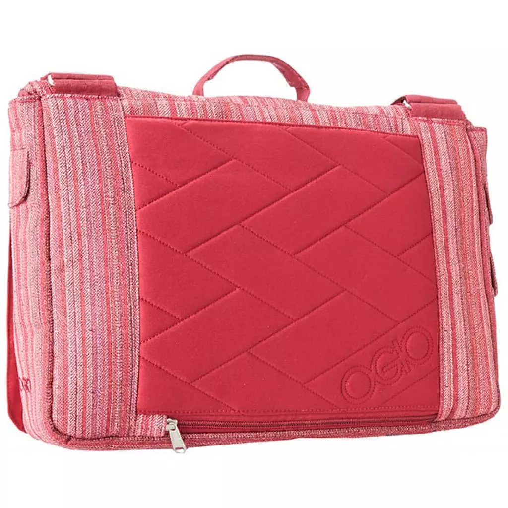 Сумка для ноутбука Ogio 15" MONACO MESSENGER RASPBERRY (114005.616) - 1 Сумка для ноутбука Ogio 15" MONACO MESSENGER RASPBERRY (114005.616) - 1