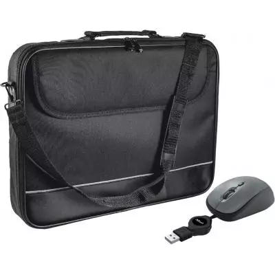 Сумка для ноутбука Trust 16" Laptops with mouse Black (18902)