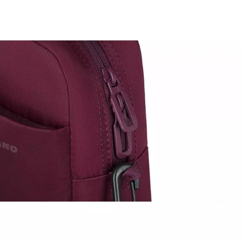 Сумка для ноутбука Tucano 14" Piu Bag claret (BPB1314-BX) - 7 Сумка для ноутбука Tucano 14" Piu Bag claret (BPB1314-BX) - 7