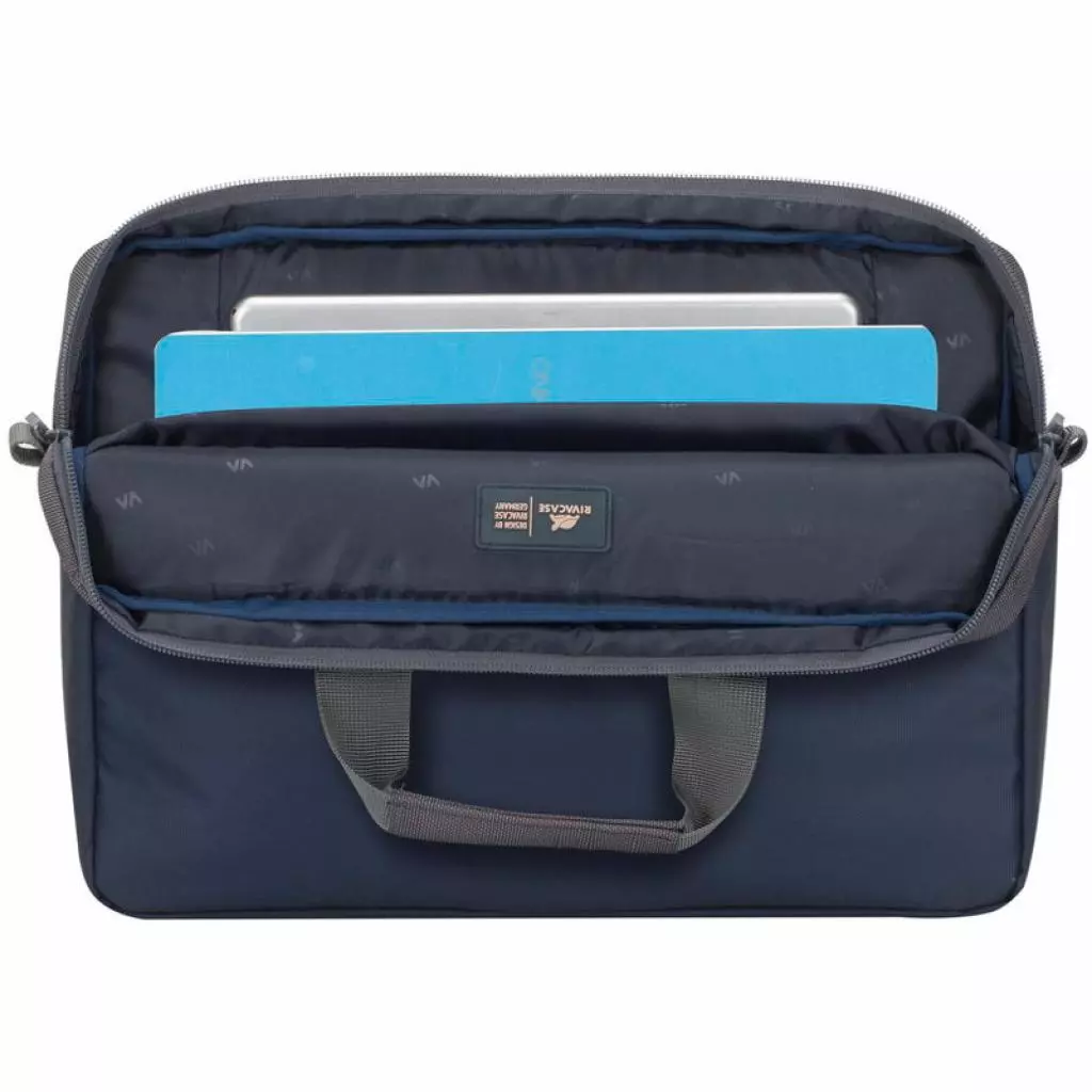 Сумка для ноутбука RivaCase 13,3" 7727 Steel blue/grey (7727SteelBlue/grey) - 3 Сумка для ноутбука RivaCase 13,3" 7727 Steel blue/grey (7727SteelBlue/grey) - 3