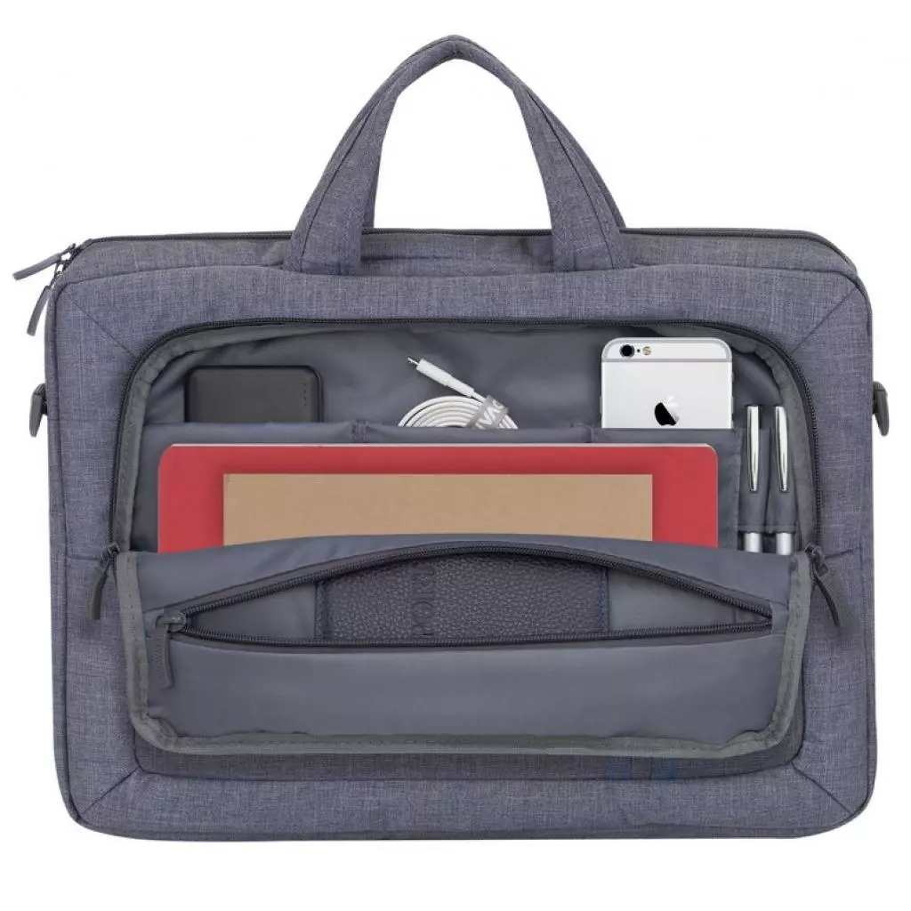 Сумка для ноутбука RivaCase 15.6" (7530 (Grey)) - 2 Сумка для ноутбука RivaCase 15.6" (7530 (Grey)) - 2