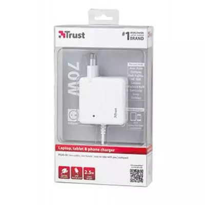 Блок питания к ноутбуку Trust Plug-in 70W Laptop, phone & iPad charger (18821) - 5 Блок питания к ноутбуку Trust Plug-in 70W Laptop, phone & iPad charger (18821) - 5