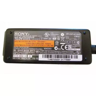 Блок питания к ноутбуку Sony 20W 10.5V 1.9A разъем 4.8/1.7 (VGP-AC10V2) - 1 Блок питания к ноутбуку Sony 20W 10.5V 1.9A разъем 4.8/1.7 (VGP-AC10V2) - 1