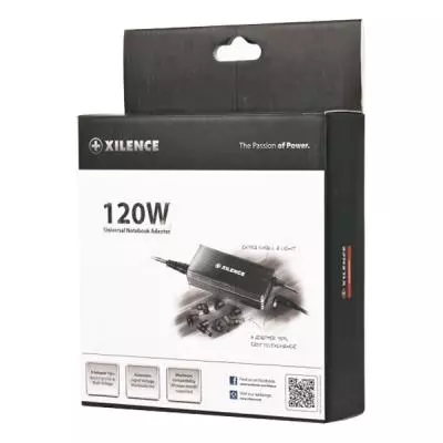 Блок питания к ноутбуку Xilence Универсальный 120W (XP-LP120.B.PRO.R2) - 3 Блок питания к ноутбуку Xilence Универсальный 120W (XP-LP120.B.PRO.R2) - 3