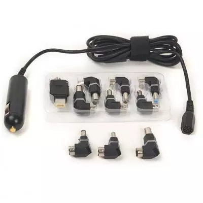 Блок питания к ноутбуку PowerPlant Автомобильный 12V 90W Универсальный (KD00MS0044) - 1 Блок питания к ноутбуку PowerPlant Автомобильный 12V 90W Универсальный (KD00MS0044) - 1