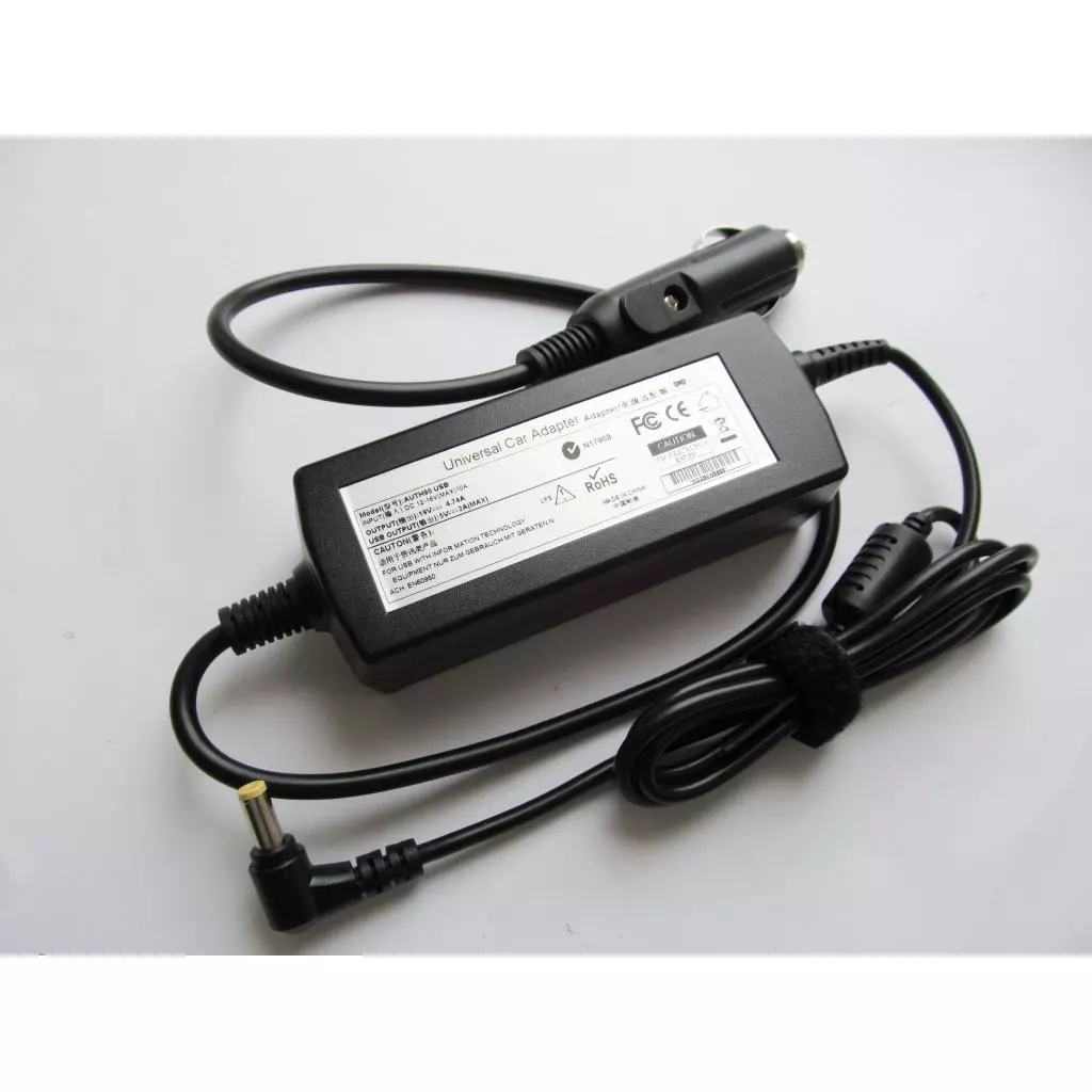 Блок питания к ноутбуку AlSoft [car 12В-16В] for Acer 90W 19V, 4.74A, разъем Блок живлення (A40284) - 1
