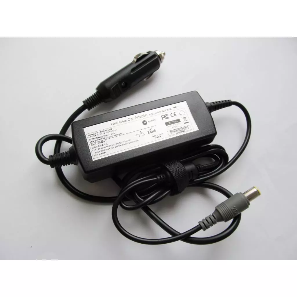 Блок питания к ноутбуку AlSoft [car 12В-16В] Lenovo 90W 20V, 4.5A, 7.9/5.5(pin ins.) +2*USB (A40289) - 1