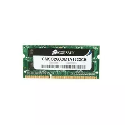Модуль памяти для ноутбука SoDIMM DDR3 2GB 1333 MHz Corsair (CMSO2GX3M1A1333C9)