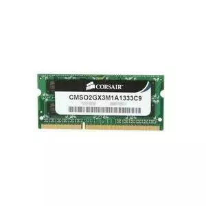 Модуль памяти для ноутбука SoDIMM DDR3 2GB 1333 MHz Corsair (CMSO2GX3M1A1333C9)