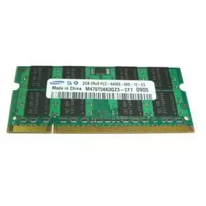 Модуль памяти для ноутбука SoDIMM DDR2 2GB 800 MHz Samsung (M470T5663FB3-CF7 / M470T5663EHC-CF7)