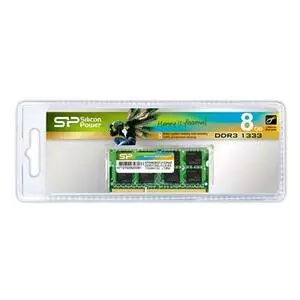 Модуль памяти для ноутбука SoDIMM DDR3 8GB 1333 MHz Silicon Power (SP008GBSTU133N02 / SP008GBSTU133N01)