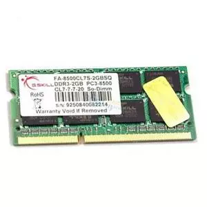 Модуль памяти для ноутбука SoDIMM DDR3 2GB 1066 MHz G.Skill (FA-8500CL7S-2GBSQ)