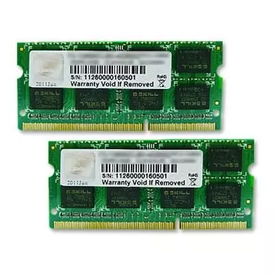 Модуль памяти для ноутбука SoDIMM DDR3 8GB (2x4GB) 1600 MHz G.Skill (F3-12800CL11D-8GBSQ)