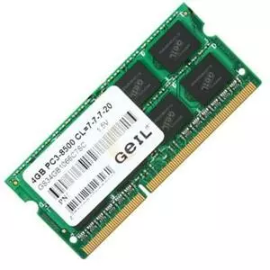 Модуль памяти для ноутбука SoDIMM DDR3 4GB 1066 MHz Geil (GS34GB1066C7SC)