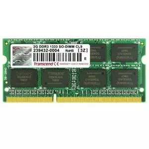 Модуль памяти для ноутбука SoDIMM DDR3 1GB 1333 MHz Transcend (JM1333KSU-1G)