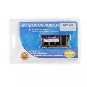 Модуль памяти для ноутбука SoDIMM DDR 1GB 400 MHz Silicon Power (SP001GBSDU400O02)