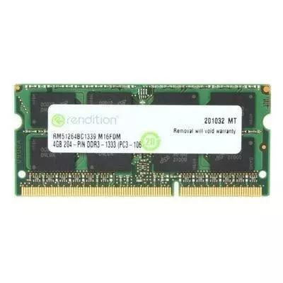 Модуль памяти для ноутбука SoDIMM DDR3 4GB 1333 MHz Micron (RM51264BC1339)