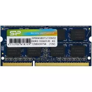 Модуль памяти для ноутбука SoDIMM DDR3 4GB 1333 MHz Silicon Power (SP004GBSTU133V01)