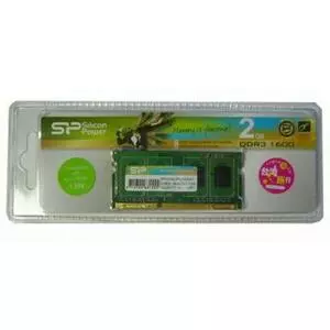 Модуль памяти для ноутбука SoDIMM DDR3L 2GB 1600 MHz Silicon Power (SP002GLSTU160V01)