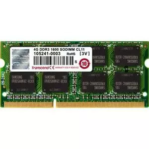 Модуль памяти для ноутбука SoDIMM DDR3 4GB 1600 MHz Transcend (TS512MSK64V6H)