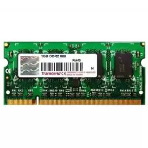 Модуль памяти для ноутбука SoDIMM DDR2 1GB 800 MHz Transcend (TS128MSQ64V8U)