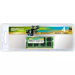 Модуль памяти для ноутбука SoDIMM DDR3 4Gb 1600 MHz Silicon Power (SP004GBSTU160V02/*N02/*V01)