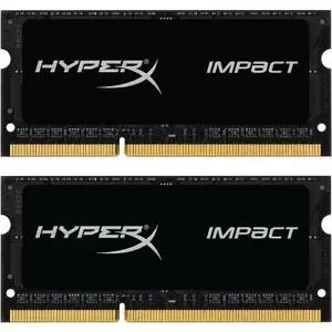 Модуль памяти для ноутбука SoDIMM DDR3 8GB (2x4GB) 1866 MHz HyperX Impact Kingston Fury (ex.HyperX) (HX318LS10IBK2/8)