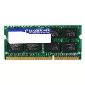 Модуль памяти для ноутбука SoDIMM DDR3 4GB 1600 MHz Silicon Power (SP004GBSTU160W02)