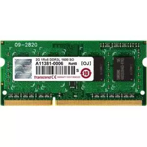 Модуль памяти для ноутбука SoDIMM DDR3L 2GB 1600 MHz Transcend (TS256MSK64W6N)