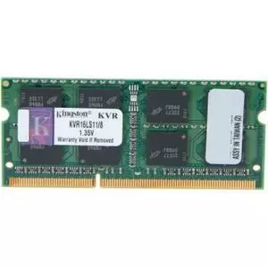 Модуль памяти для ноутбука SoDIMM DDR3L 8GB 1600 MHz Kingston (KVR16LS11/8BK)