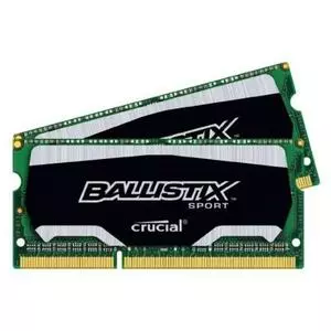 Модуль памяти для ноутбука SoDIMM DDR3L 16GB (2x8GB) 1866 MHz BallistiX Sport Micron (BLS2K8G3N18AES4)
