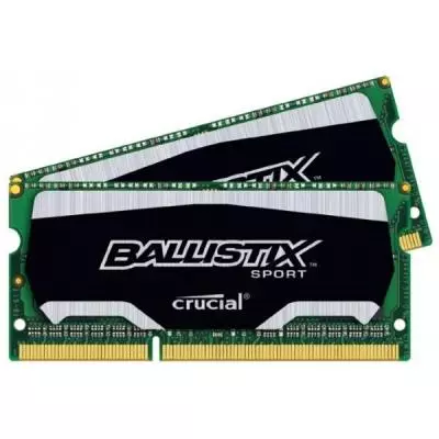 Модуль памяти для ноутбука SoDIMM DDR3L 8GB (2x4GB) 1866 MHz BallistiX Sport Micron (BLS2K4G3N18AES4)