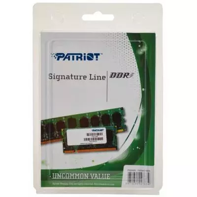 Модуль памяти для ноутбука SoDIMM DDR3 4GB 1333 MHz Patriot (PSD34G133381S) - 2