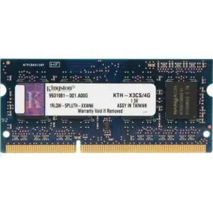 Модуль памяти для ноутбука SoDIMM DDR3 4GB 1600 MHz Kingston (KTH-X3CS/4G)