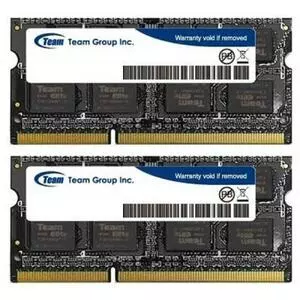 Модуль памяти для ноутбука SoDIMM DDR3L 8GB (2x4GB) 1600 MHz Team (TED3L8G1600C11DC-S01)