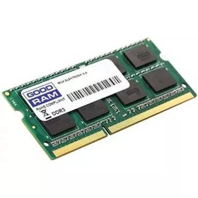 Модуль памяти для ноутбука SoDIMM DDR3 2GB 1600 MHz Goodram (GR1600S364L11N/2G) - 1