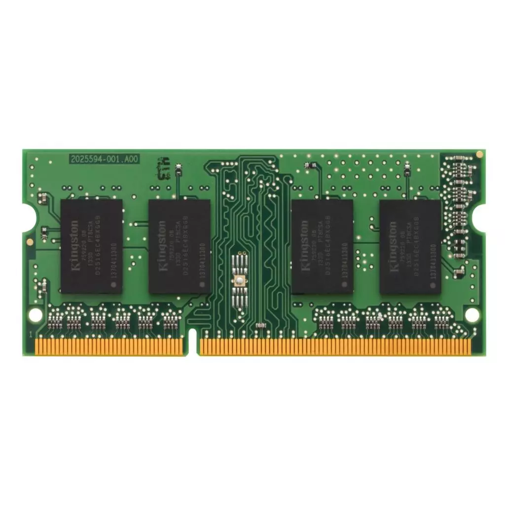 Модуль памяти для ноутбука SoDIMM DDR3 4GB 1600 MHz Kingston (KCP316SS8/4) - 1 Модуль памяти для ноутбука SoDIMM DDR3 4GB 1600 MHz Kingston (KCP316SS8/4) - 1