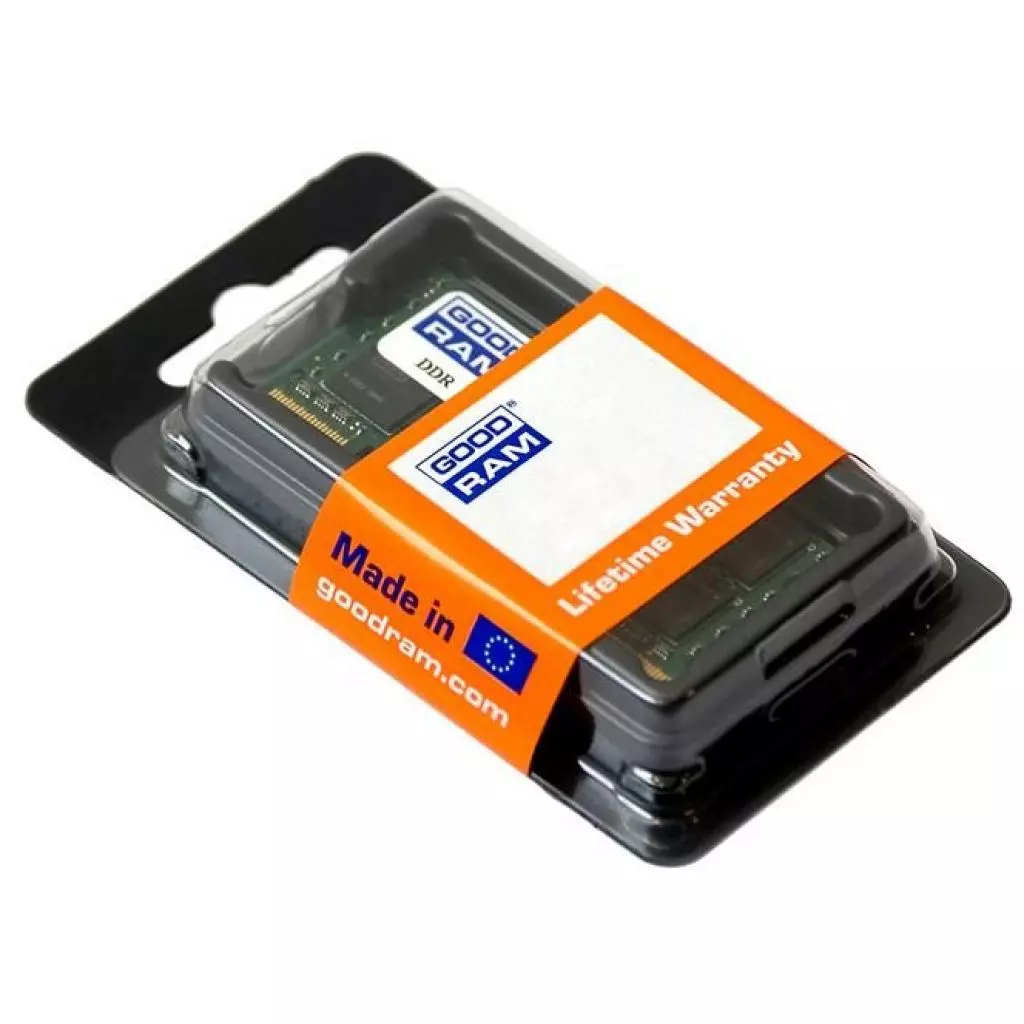 Модуль памяти для ноутбука SoDIMM DDR3 2GB 1333 MHz Goodram (GR1333S364L9N/2G)
